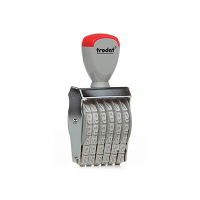 Numerador Trodat 6 xifres 1596