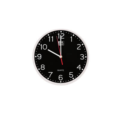 Reloj pared Oxford Calm 25cm negro