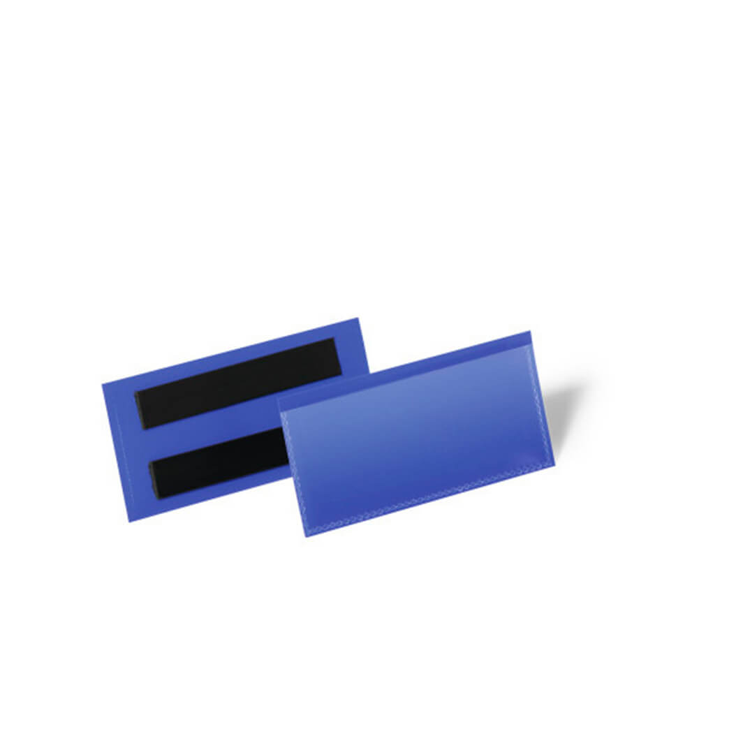 Pack 50 Fundes magnètiques Durable 100 x 38mm blau