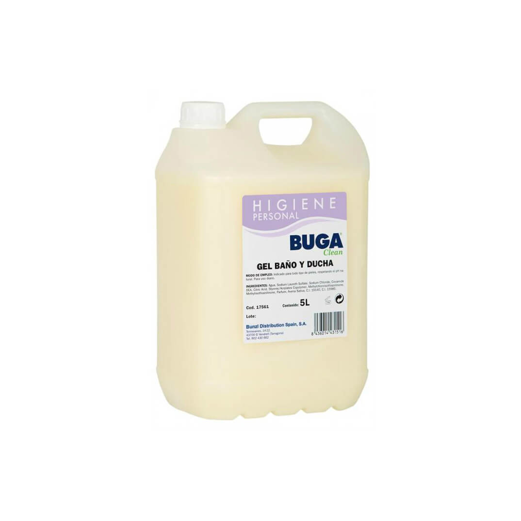 Garrafa 5 litres gel mans/dutxa amb avena