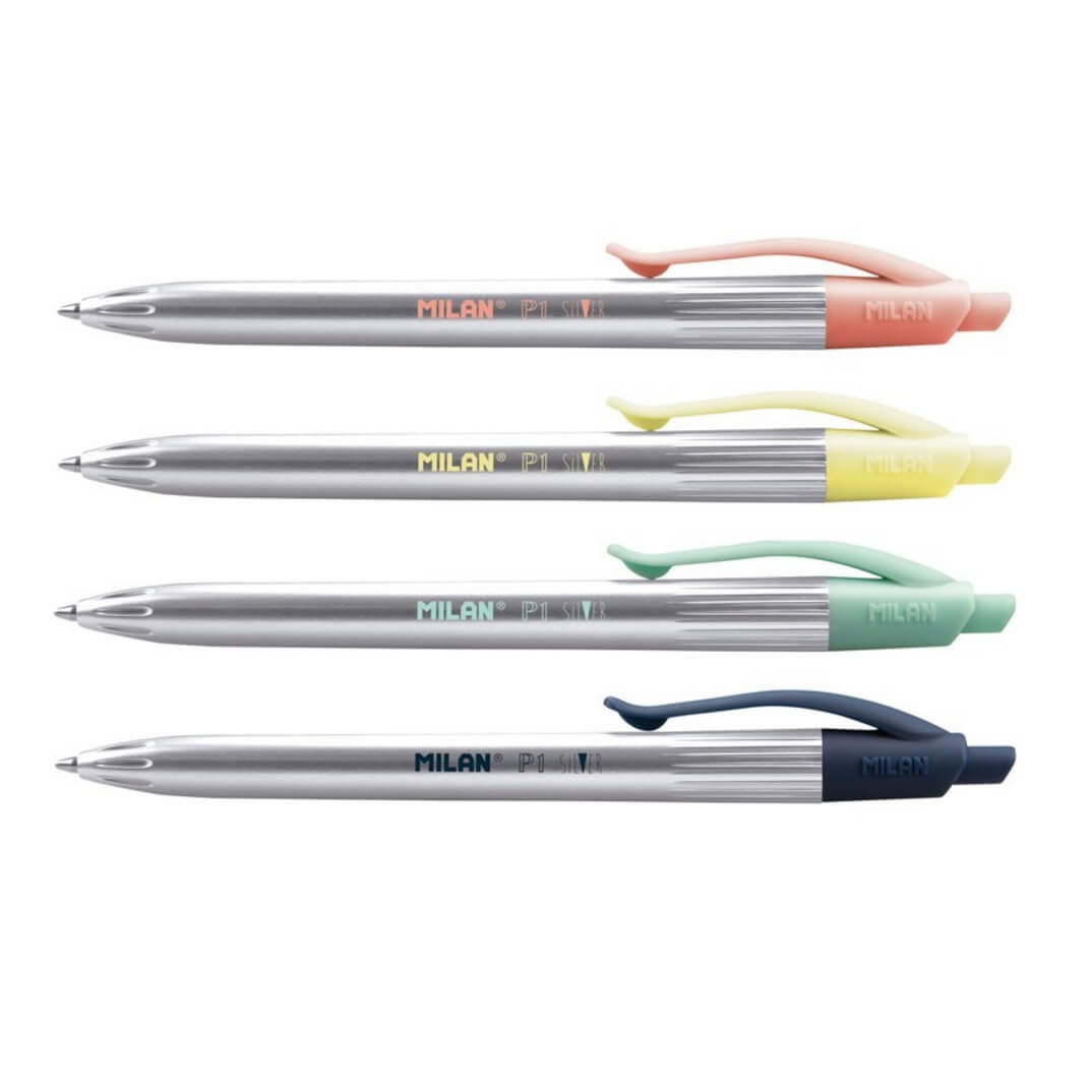 Bolígrafo Milan P1 Silver colores surtidos