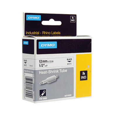 Cinta Dymo rhino ID1-12 groc termorrectràctil