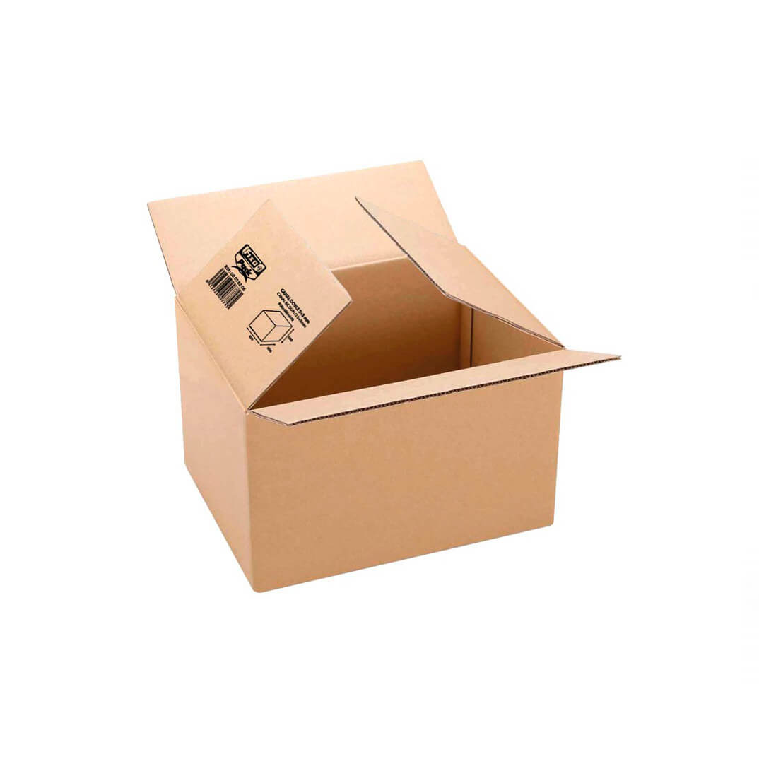 Caixa d'embalar fixopack 50x35x35cm doble canal