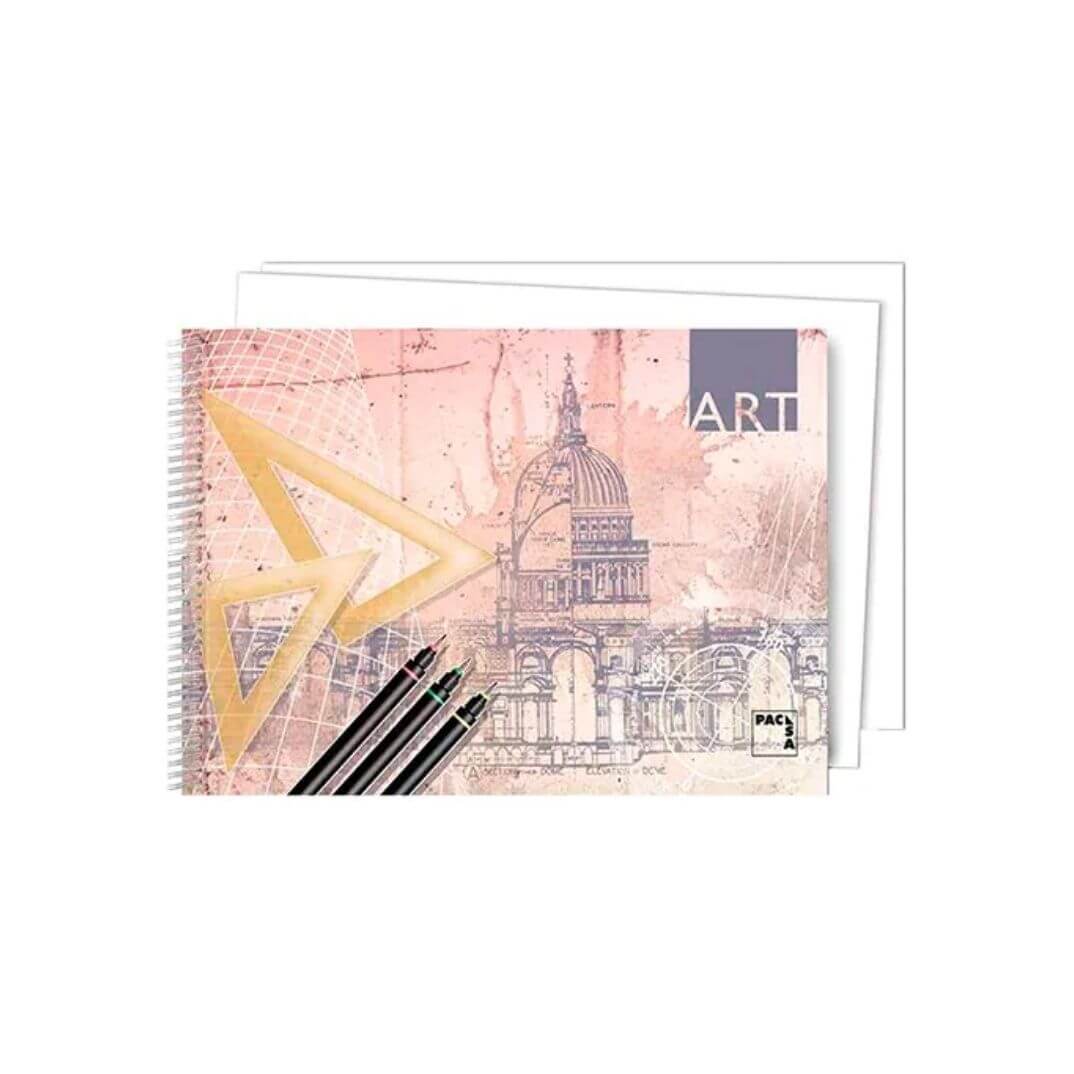 Bloc de papel dibujo Pacsa Art Folio 140g