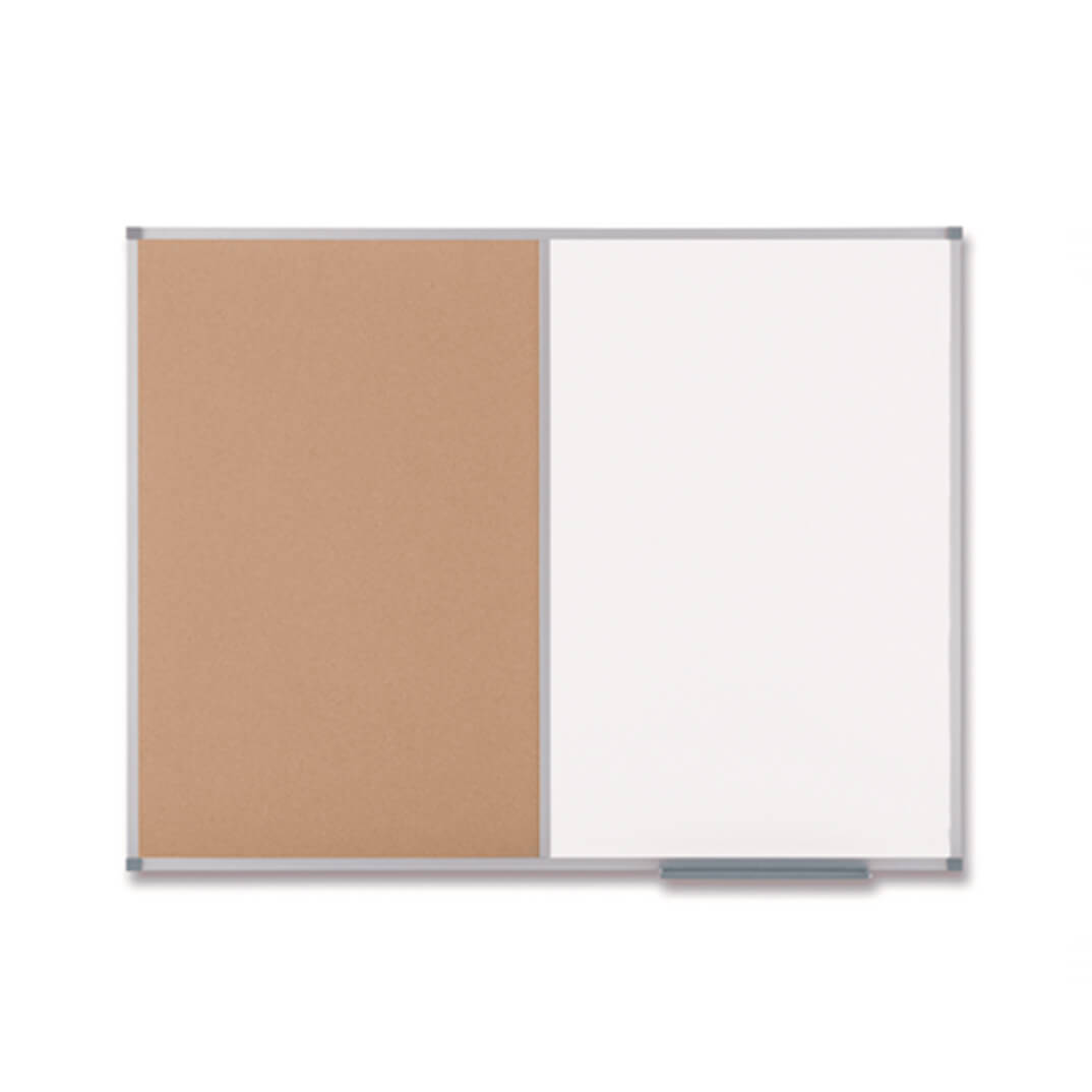Tablero Combi corcho/acero Classic Nobo 1200x900 m