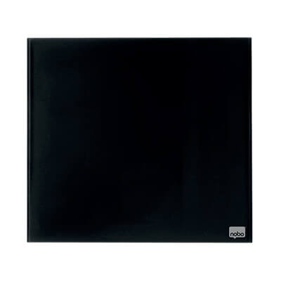Pissarra magnética negre cristall Nobo 450x450mm