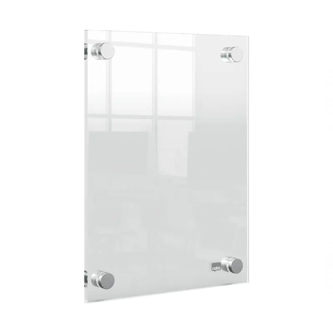 Porta pòster Nobo acrílic A5 transparent