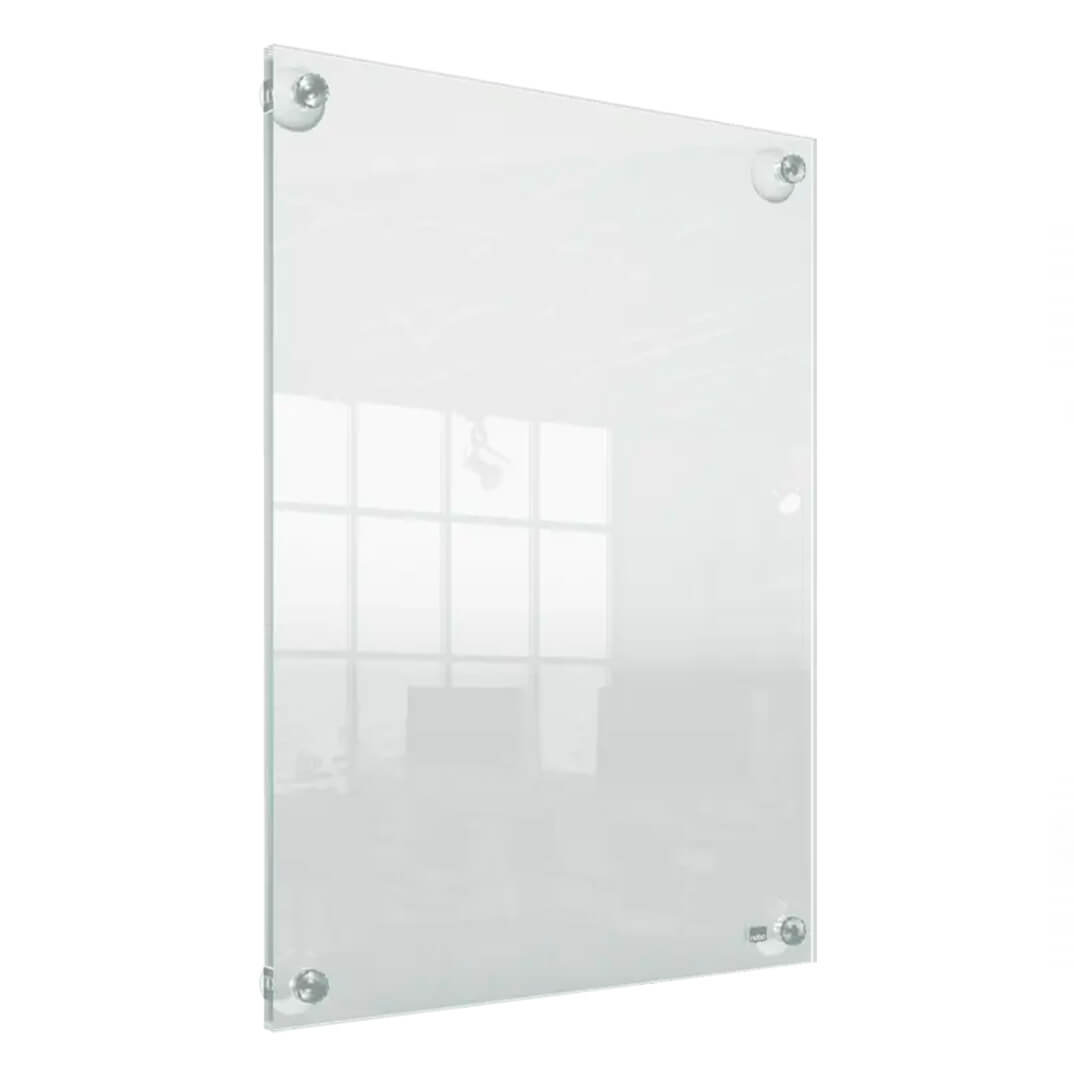 Porta pòster Nobo acrílic A3 removible transparent