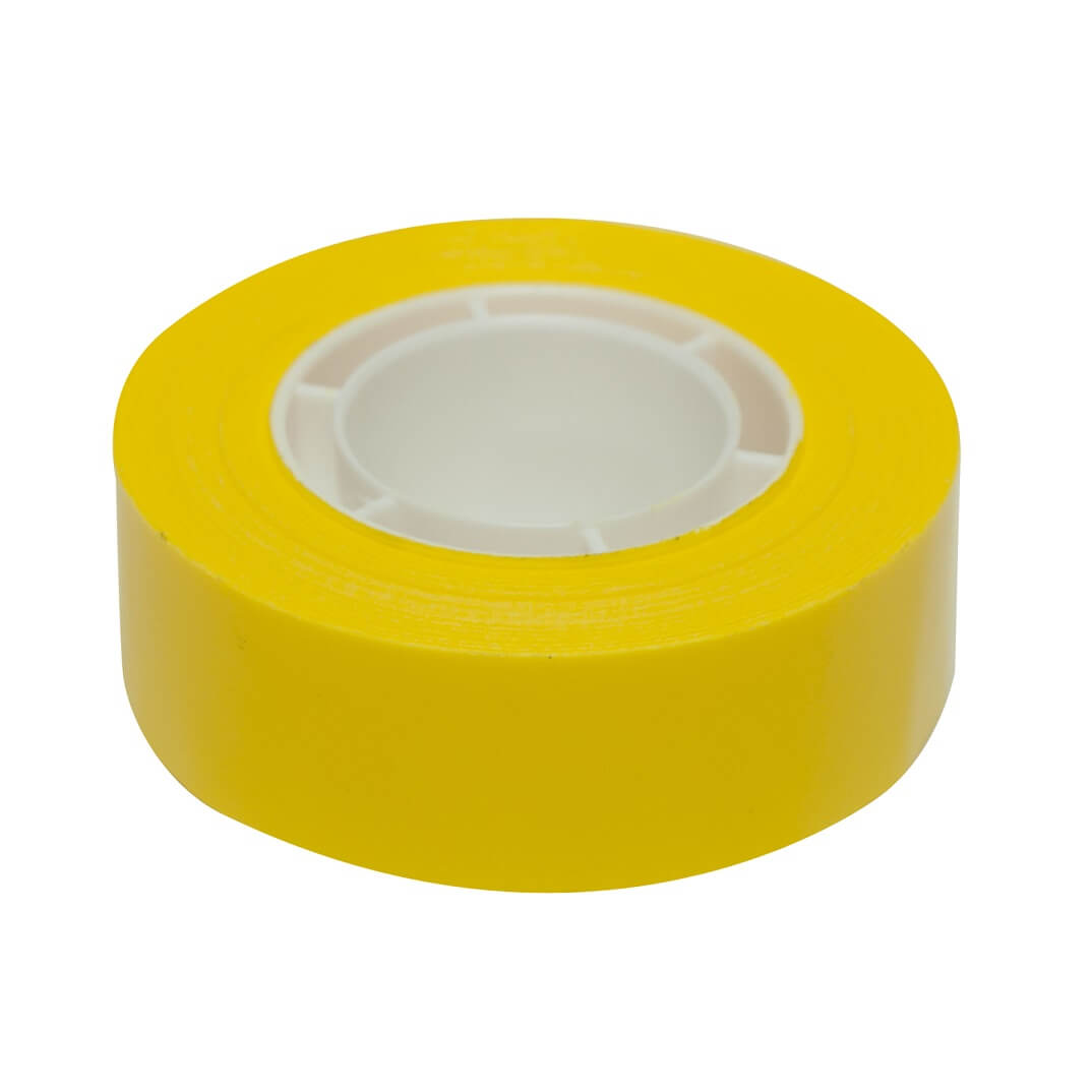 Cinta adhesiva 19x33 amarillo