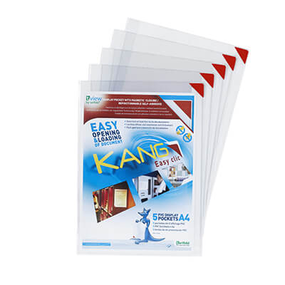 Pack 2 fundas kang easy click A3 adh. removible