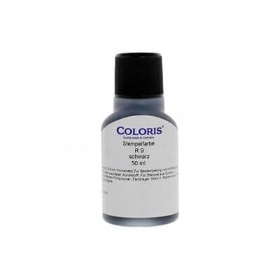 Tinta 50ml negra assecat ràpid segell automàtic