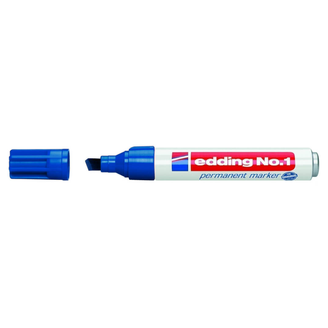 Rotulador edding Nº 1 azul