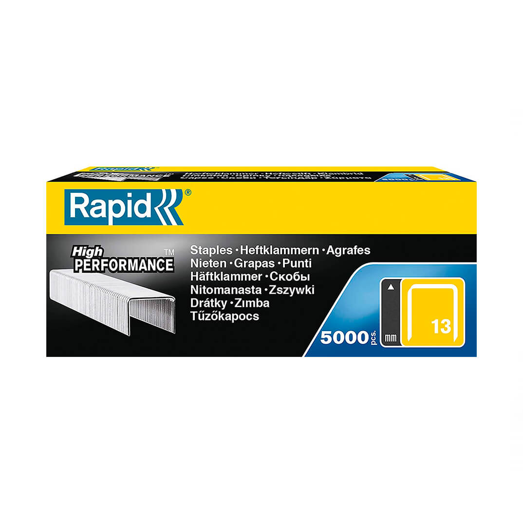 Grapas Rapid Finewire Staple 13/6 (c/ 5000)