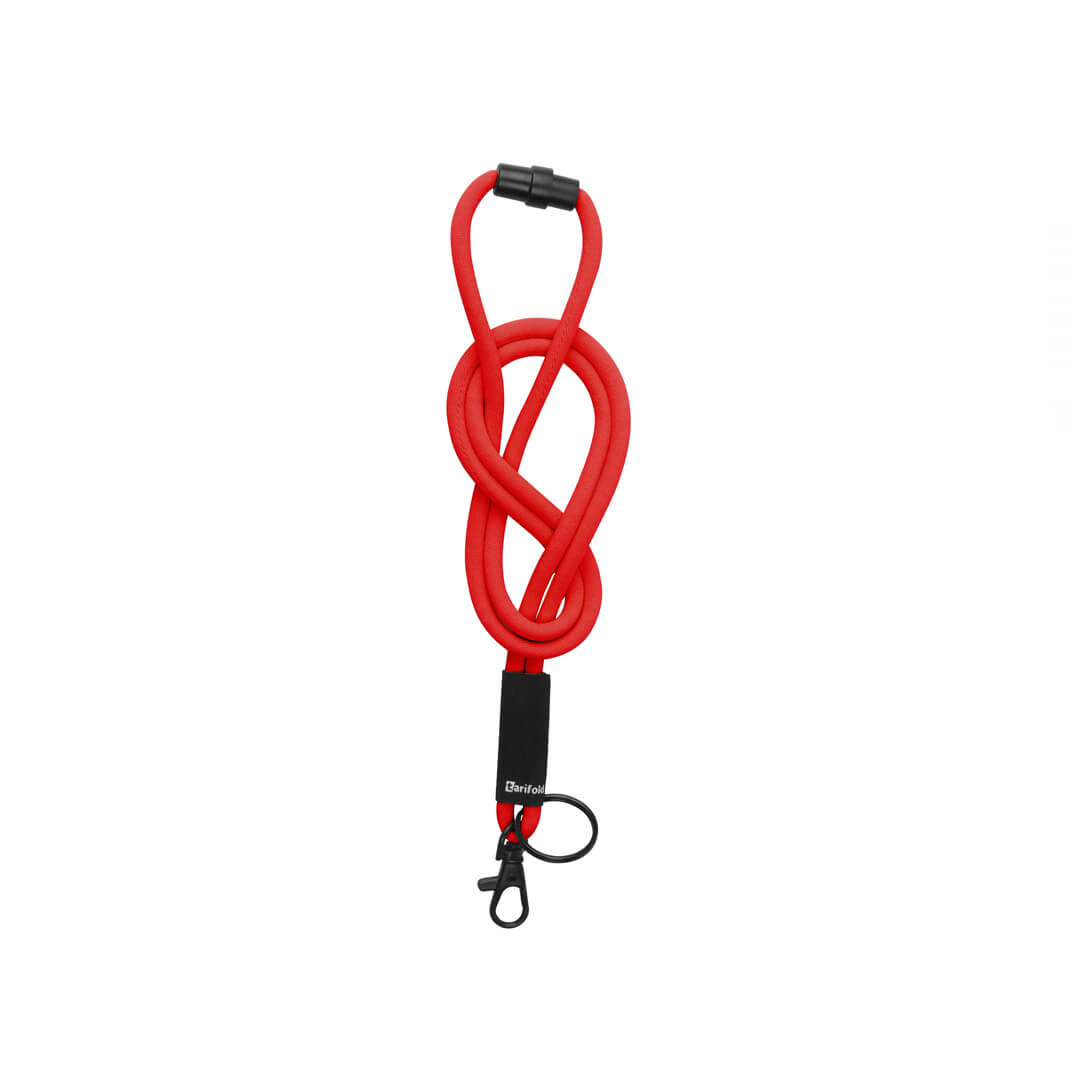 Cordó tèxtil anella/mosq vermell 5mmx46cm (10u)