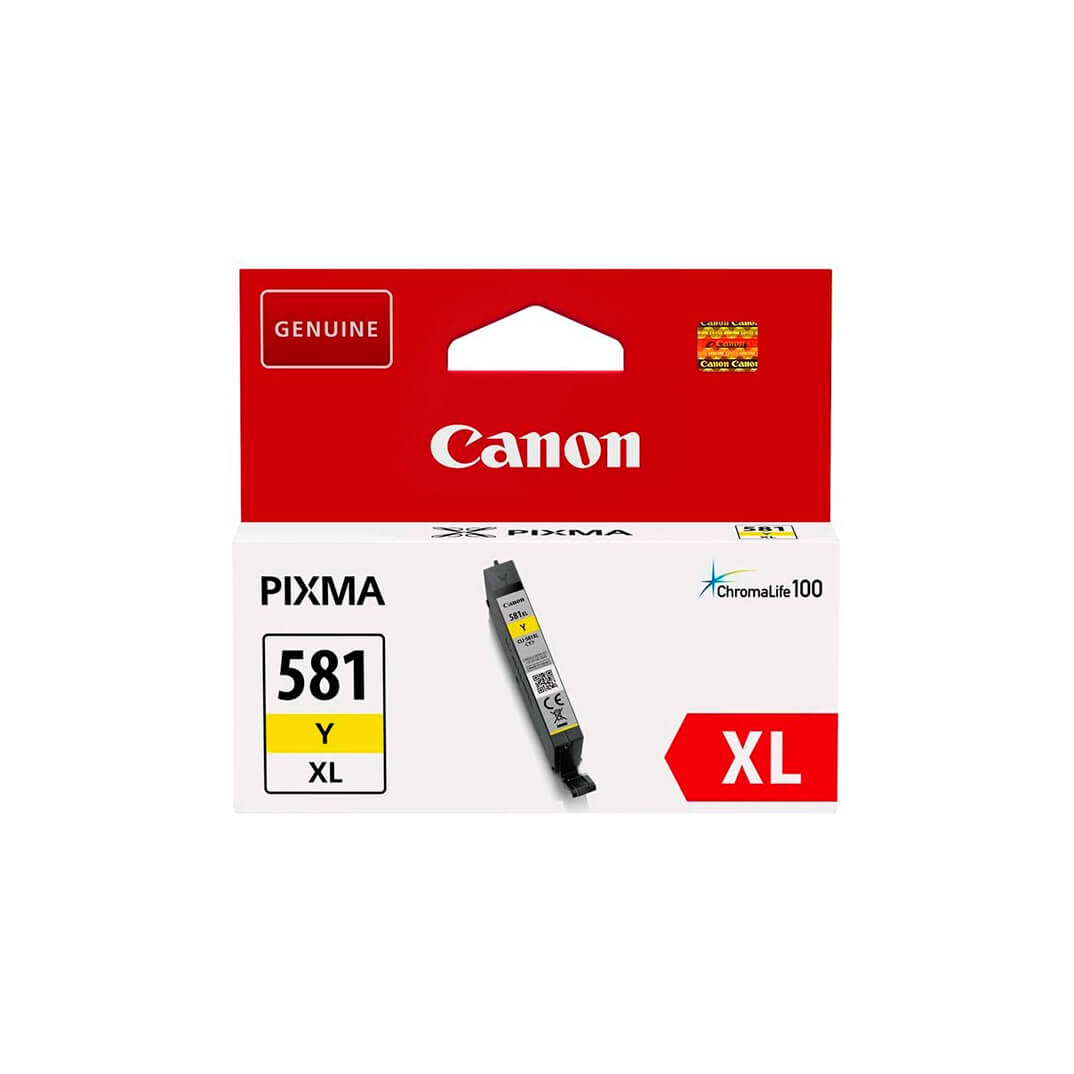 Canon cartucho CLI581XL amarillo Pixma TS615x/ 81