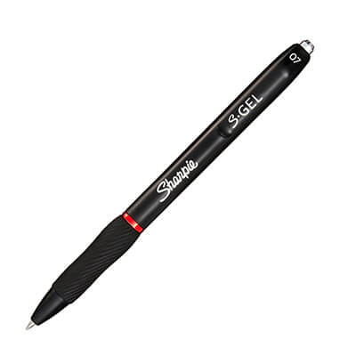 Bolígrafo Sharpie gel TK12 0.7mm rojo