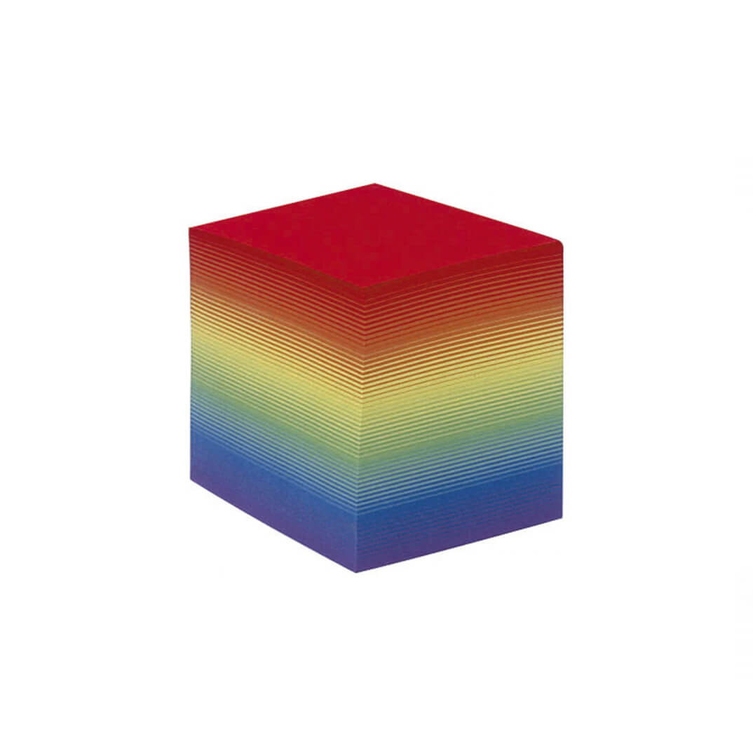 Taco encolado QuoVadis 9x9x9 Arco Iris