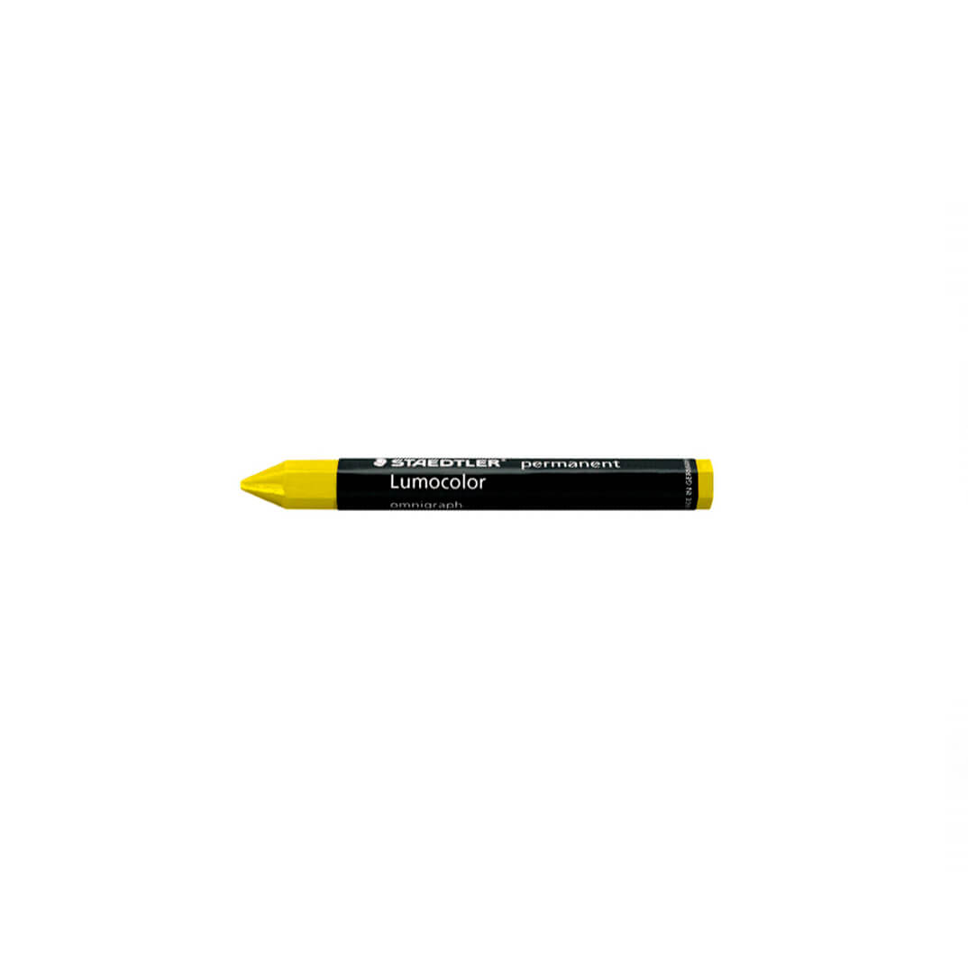 Caja 12 crayones cera amarillo Staedtler