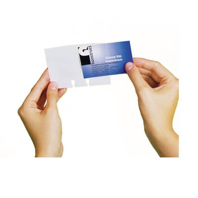 Recambio 40 fundas tarjetero Visifix 2413/2417