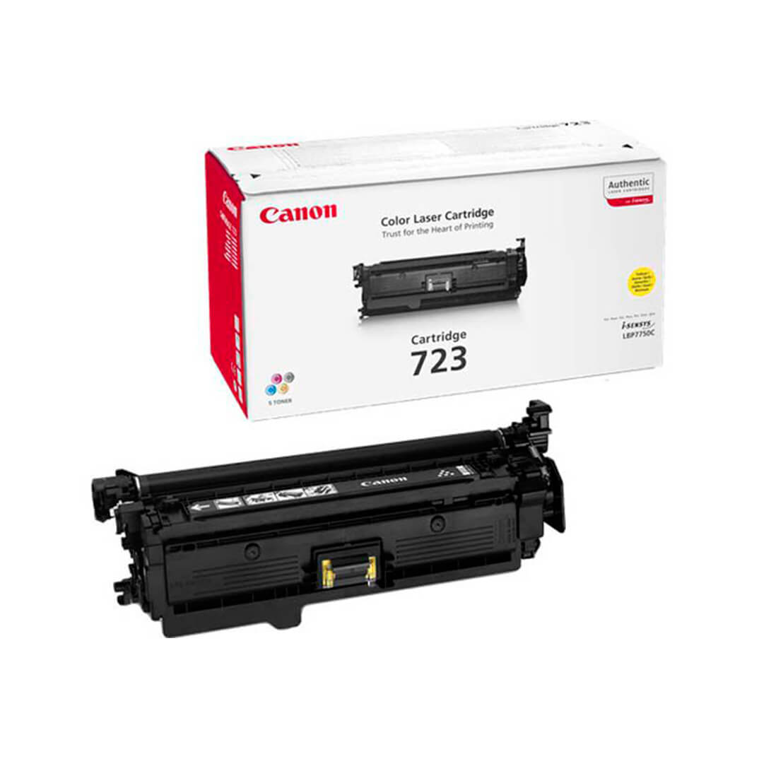 Canon tóner láser 723 para lbp7750 amarillo