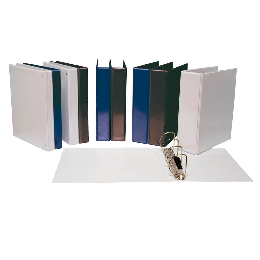 Carpeta canguro premiere A4 4a 40mm color blanco