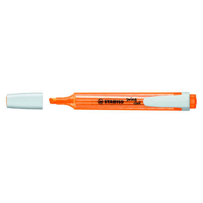 Rotulador flúor Stabilo swing naranja