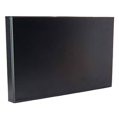 Carpeta A3 apaïssat 4 anelles negra