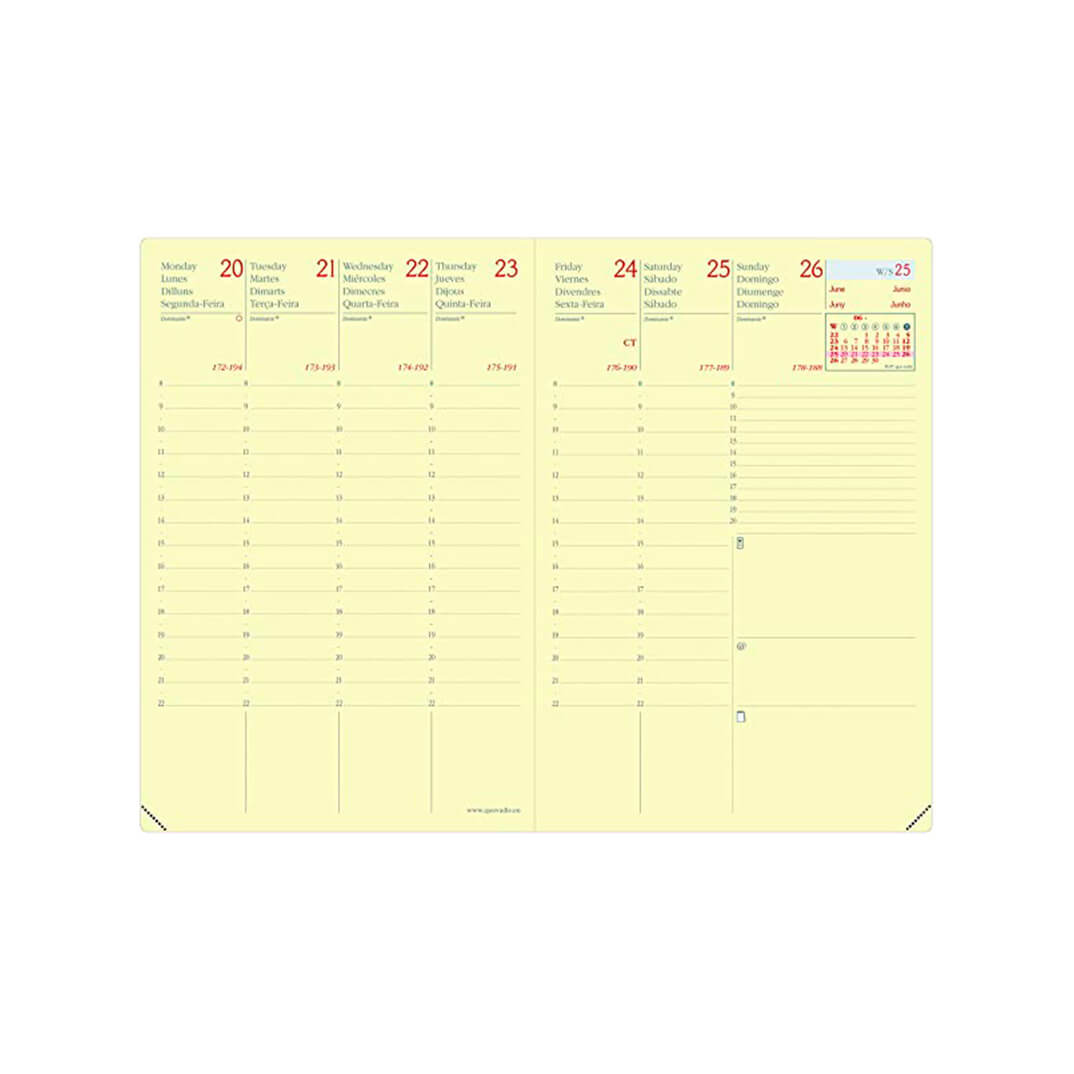 Recanvi agenda QuoVadies Affaires 10x15