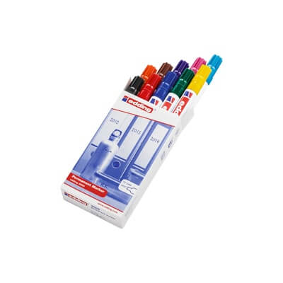 Caixa 10 retoladors edding 3000 colors assortits