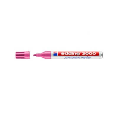 Retolador edding 3000 rosa