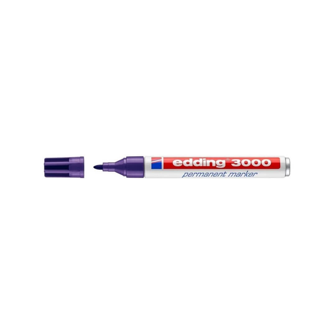 Rotulador edding 3000 violeta