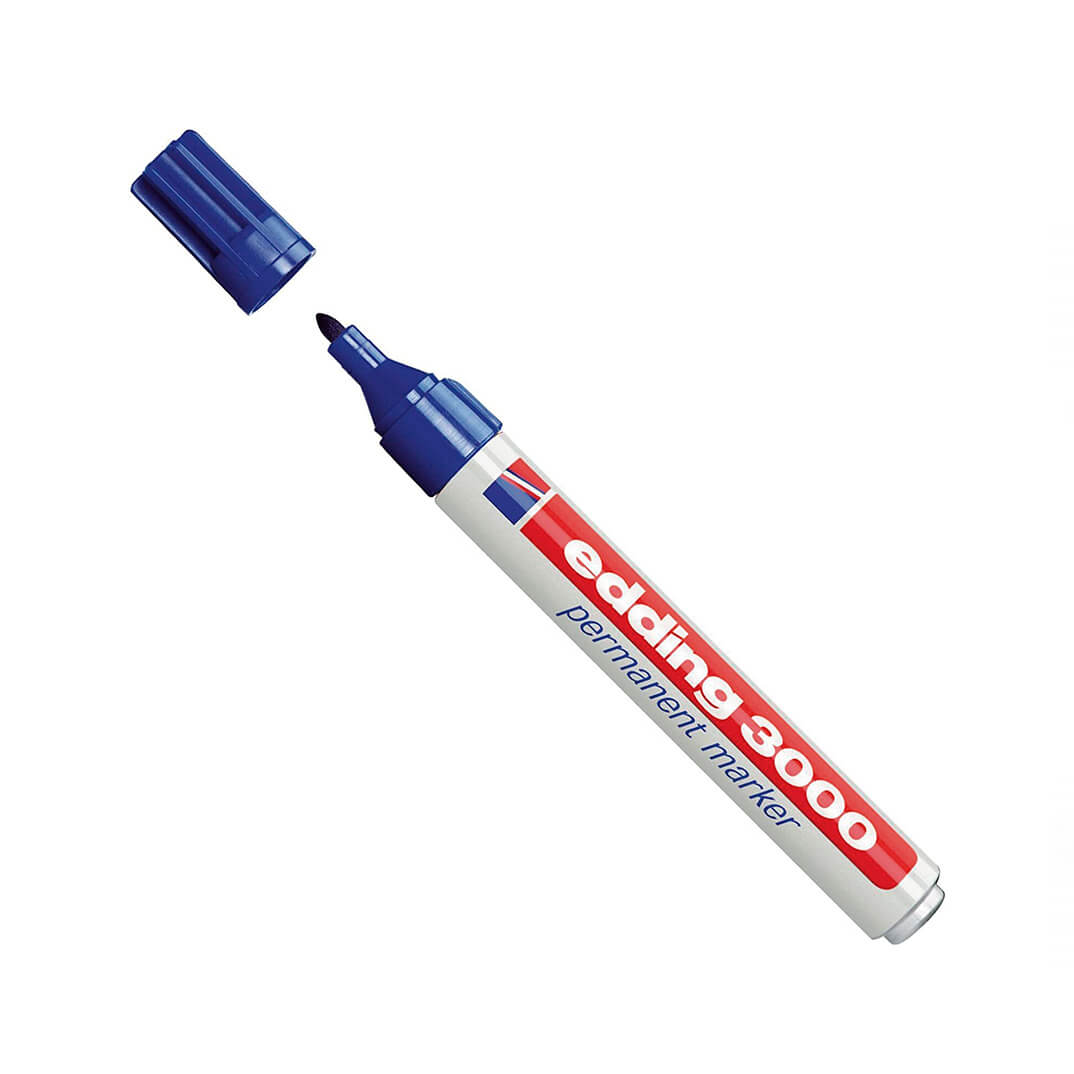 Rotulador edding 3000 azul