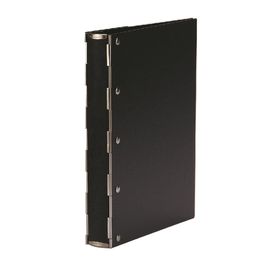 Carpeta 1/4 11 anillas 25mm fibra metal