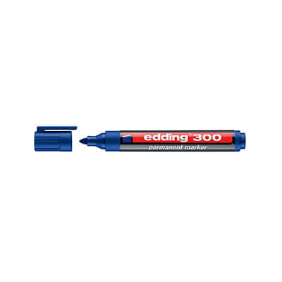 Retolador edding 300 blau