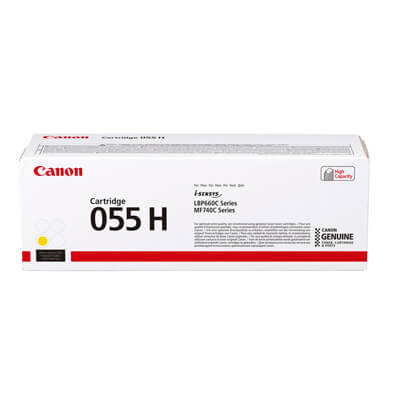 Tóner Canon 055H p/ lbp663/mf744 amarillo 5.900p.