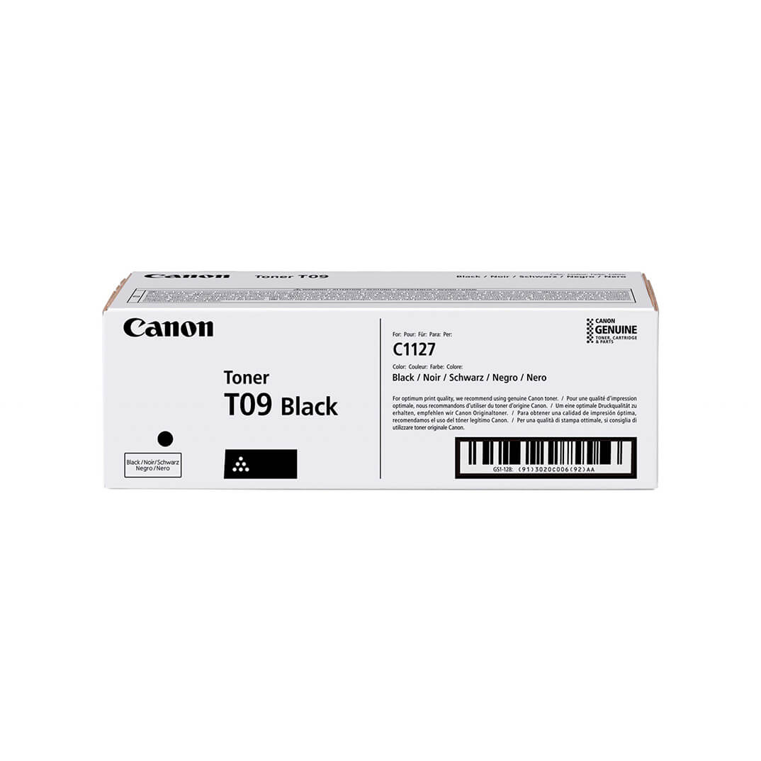Tòner Canon T09BK p/ XC1100-1127 negre 8.000p.