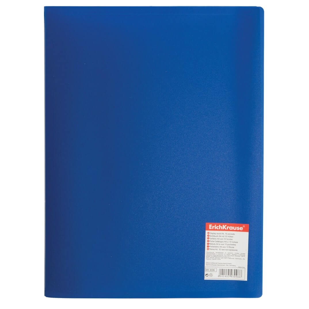 Carpeta 30 fundes PP color blau