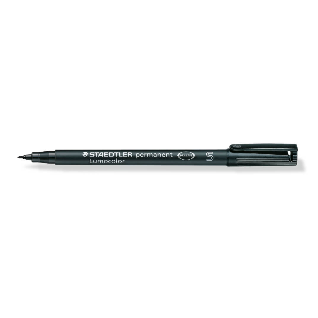 Rotulador Staedtler LUMOCOLOR® superfino negro