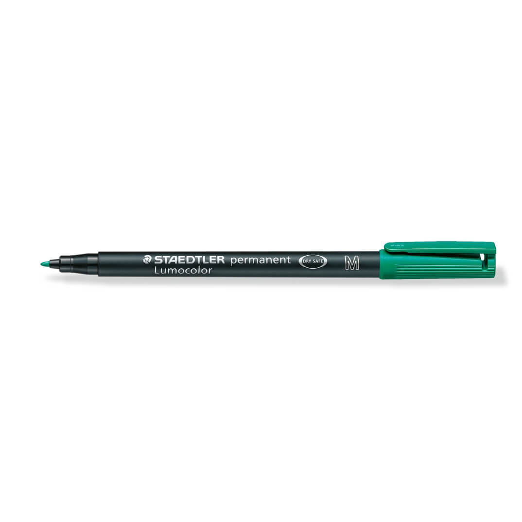 Rotulador Staedtler LUMOCOLOR® medio verde