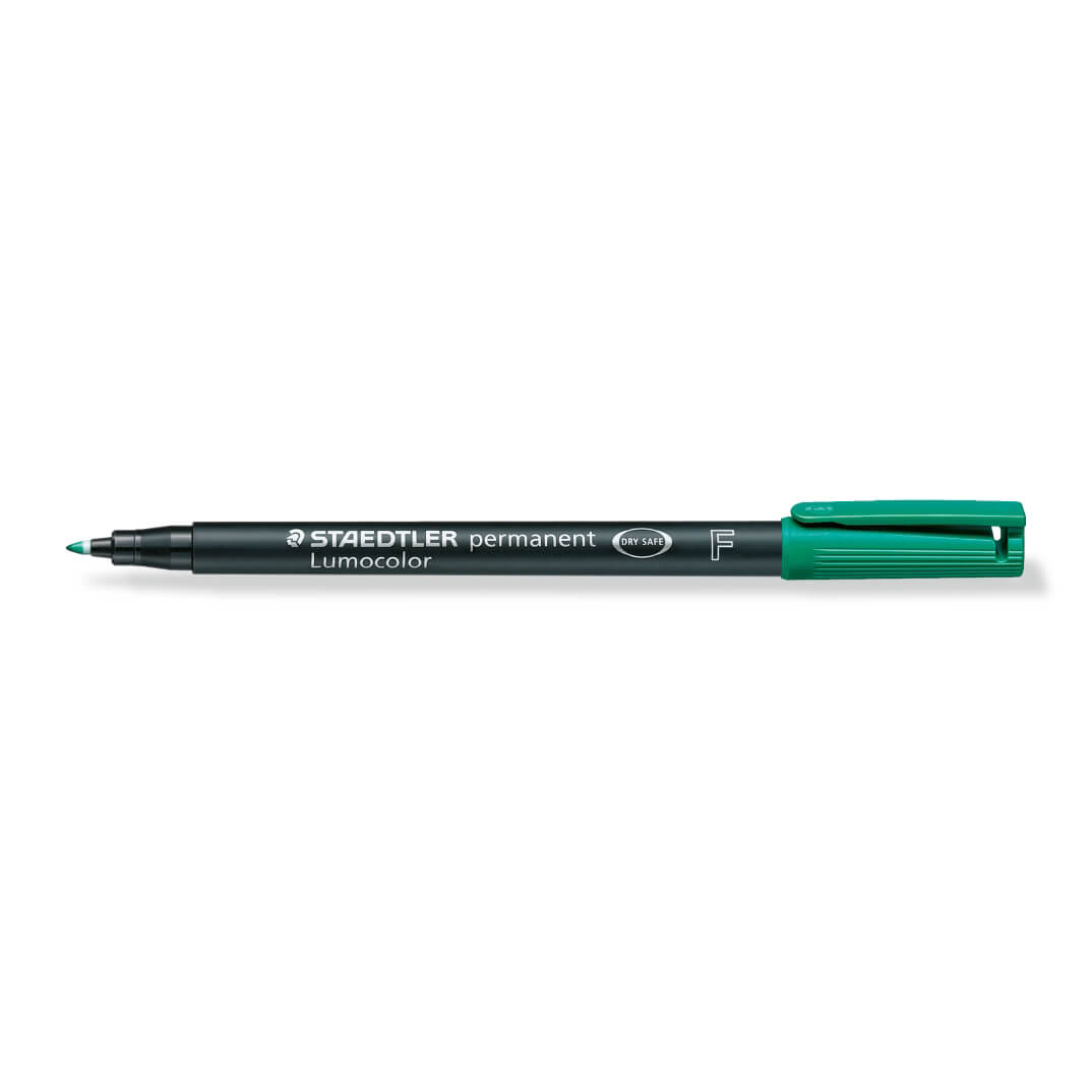 Rotulador Staedtler LUMOCOLOR® fino verde