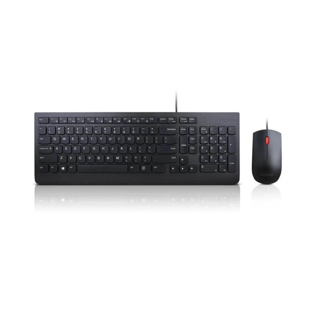 Teclat i ratolí amb fil Lenovo negre