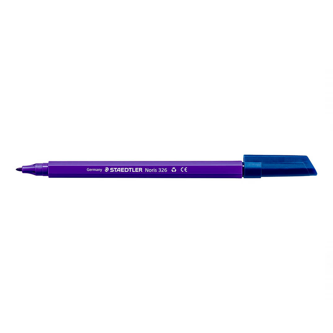 Retolador Staedtler amb punta de fibra violeta