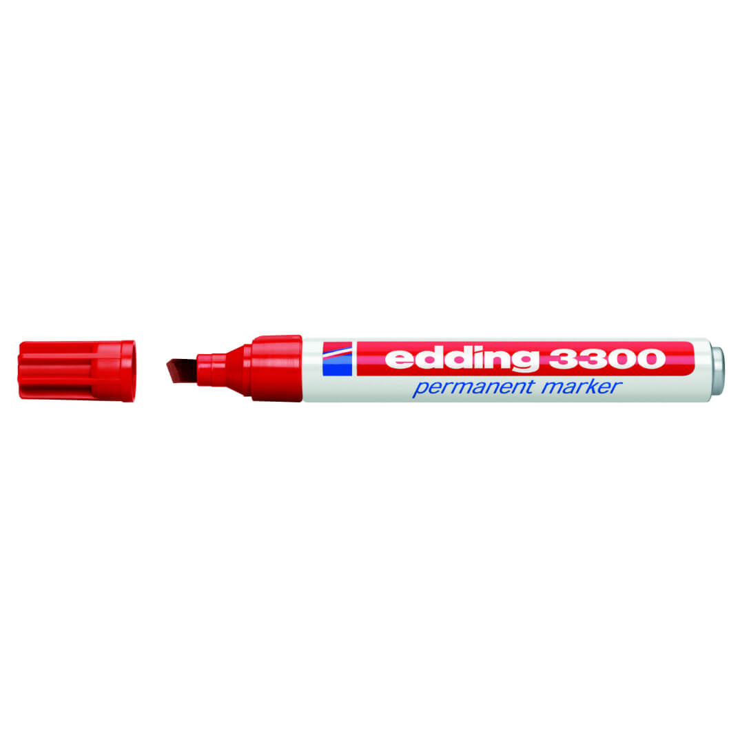 Rotulador edding 3300 color rojo