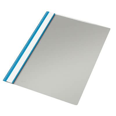 Dosier fastener PP Folio zul con tarjetero