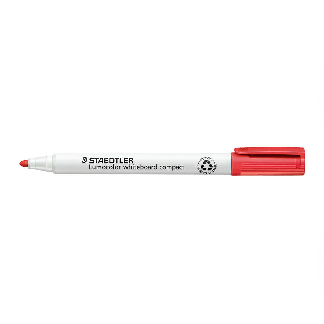 Rotulador Lumocolor whiteboard 341 vermell