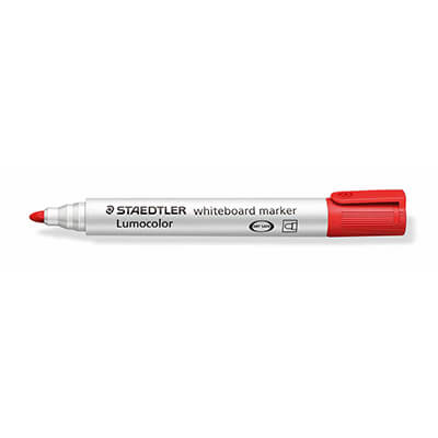 Rotulador Staedtler pizarra blanca 351 rojo