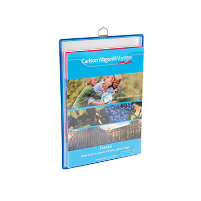 Funda A4 amb anella vertical (pack 5)