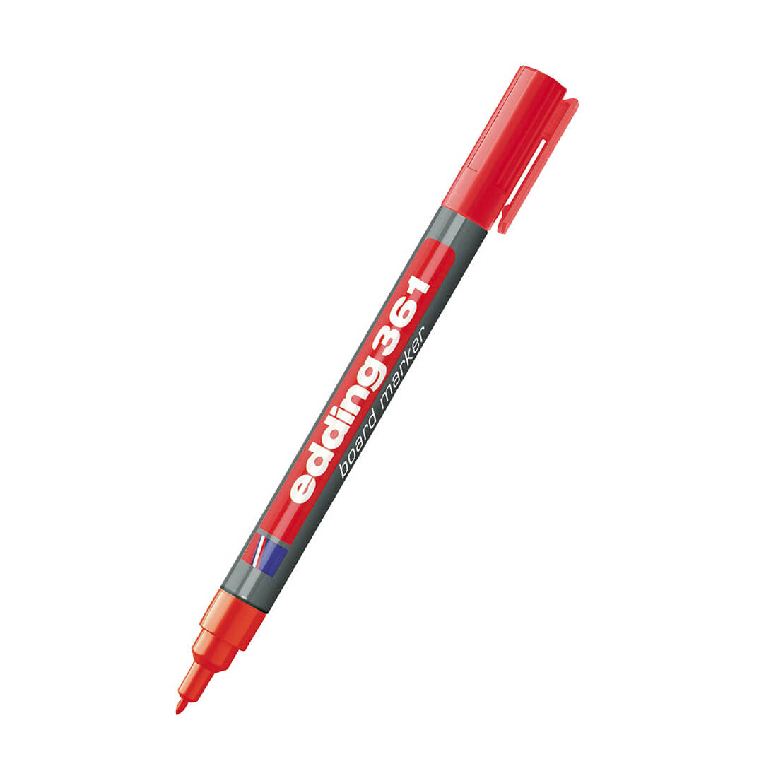 Rotulador edding 361 rojo