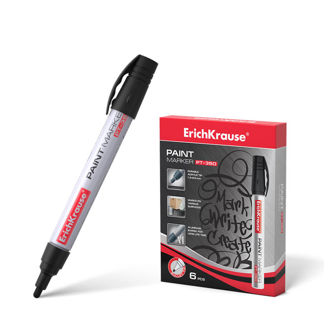 Retolador ErichKrause permanent P-350 negre