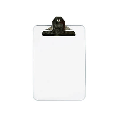 Portabloc Q-Connect A4 transparent